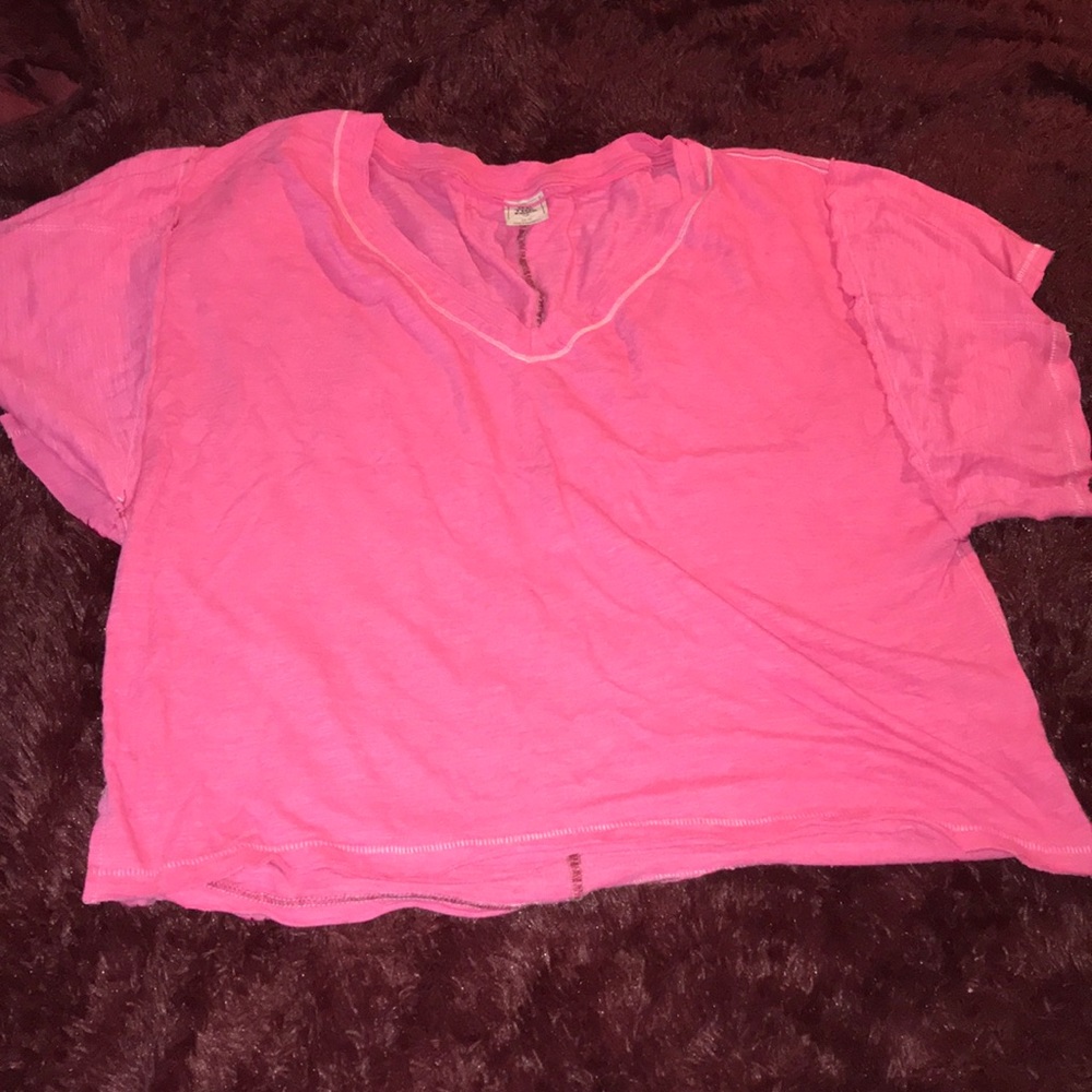 We the free t shirt blous like crop